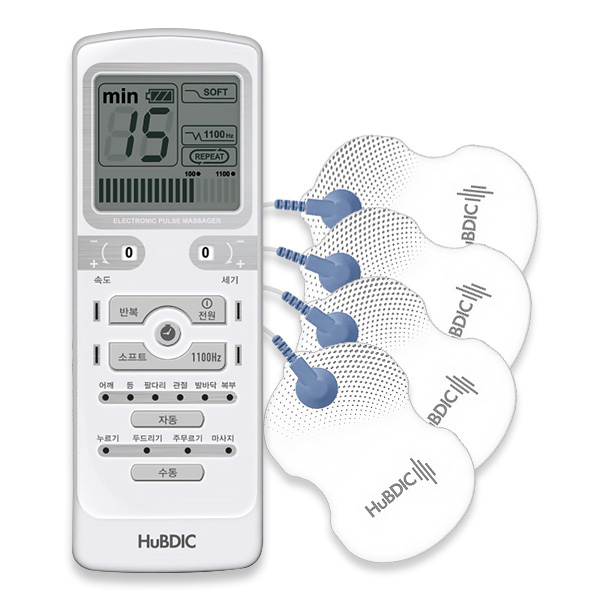 휴비딕 HMB-1000 가정용 저주파 전기 자극 물리치료기 저주파마사지기 의료기기